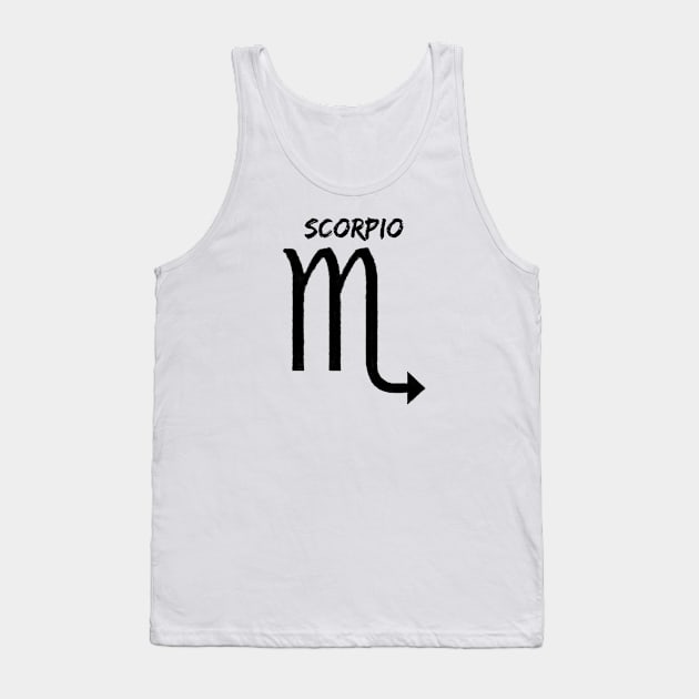 SCORPIO IN OIL Tank Top by jcnenm